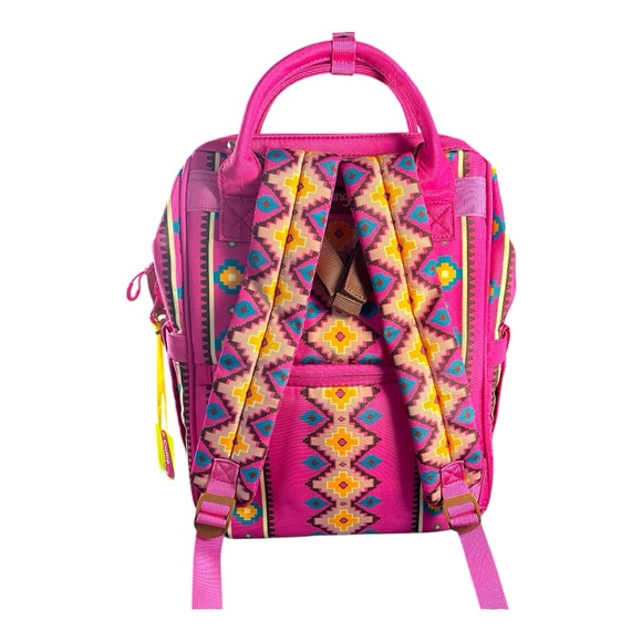 Wrangler Pink Aztec Backpack - Brand New with Tags - Picture 3 of 13